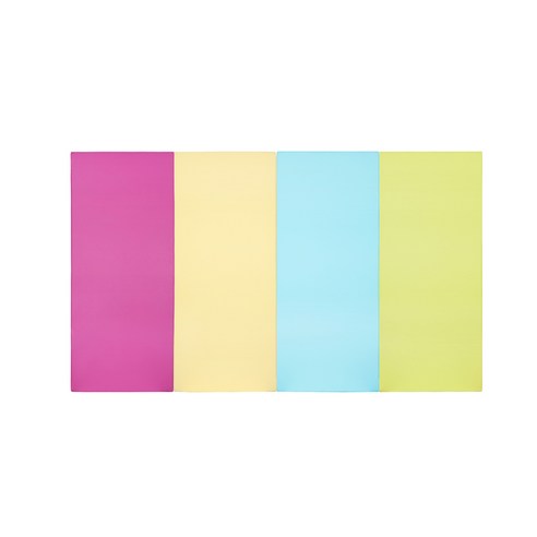 퍼니존 퍼니테라피 핫핑크 비비드시리즈5 유아폴더매트, 핫핑크 + 아이보리 + 스카이블루 + 피스타치오
