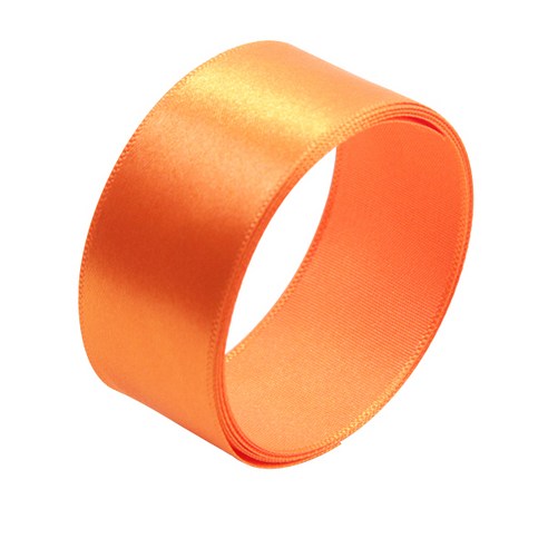 봄91 공단리본 50yard 25mm, 20 오렌지