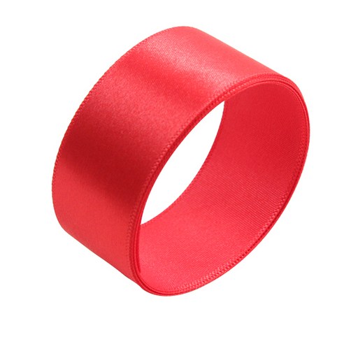 봄91 공단리본 50yard 25mm, 24 빨강
