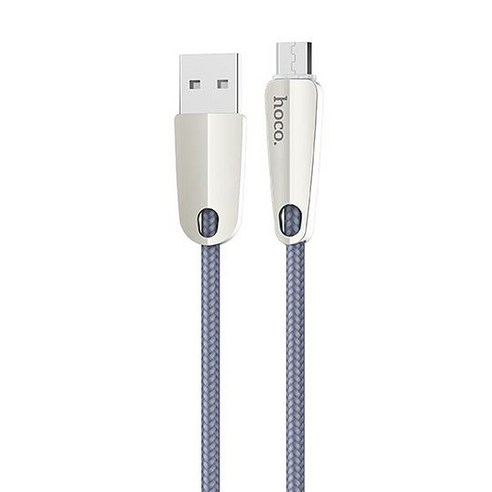 HOCO U35 Micro 5PIN 고속충전 데이터 케이블, GRAY, 1개