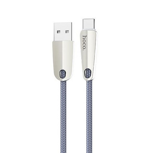 HOCO U35 Type C 고속충전 데이터 케이블, GRAY, 1개