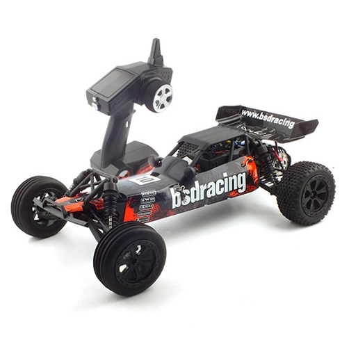 BSD RACING 레프리카 NEW 1/10 2WD 바자 RTR 2.4GHz BSD091249OR 전동 버기 RC, 혼합 색상 ...