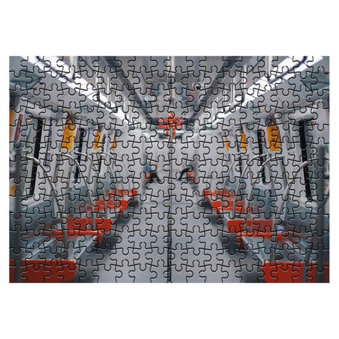 다모아 시험관 직소퍼즐, 234피스, 샤먼의지하철