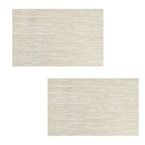 토탈아트 식탁매트 2p, 화이트골드, 가로 300mm x 세로 450mm