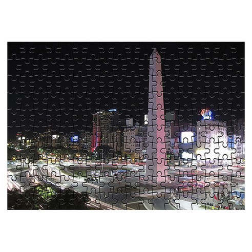 토이타운인터내셔널 다모아 시험관 퍼즐, 180피스, 오벨리스크