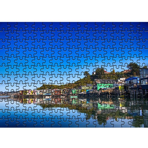다모아 시험관 직소퍼즐 남쪽풍경, 204피스, 혼합 색상