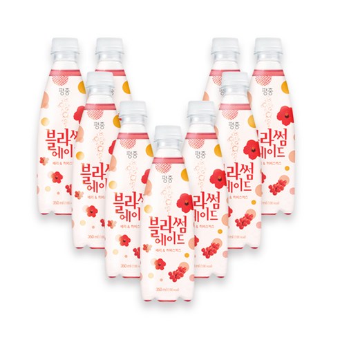 평중 블라썸에이드 베리 & 히비스커스, 350ml, 9개