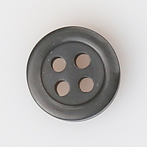 HR빅버튼 비사우 NO43 단추 11mm, 단일 색상, 4개입
