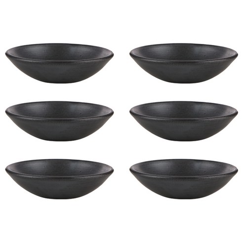 디자인도씨 B 찬기 산백토 3p, 흑유, 2세트