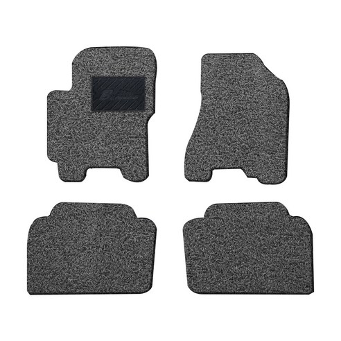 엑스핏 블란도 코일 차량용카매트 일반형 그레이, 제네시스 EQ900 2륜 H07-1