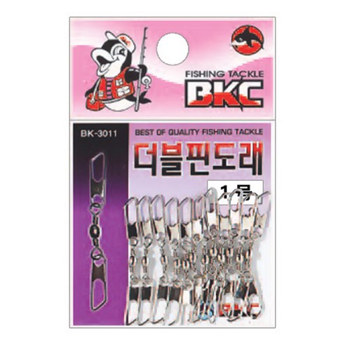 백경조침 더블핀도래 BK-3011, 1개