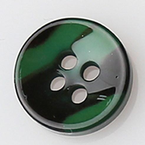 HR빅버튼 비엔티안 NO4 단추 11mm, 혼합 색상, 8개입