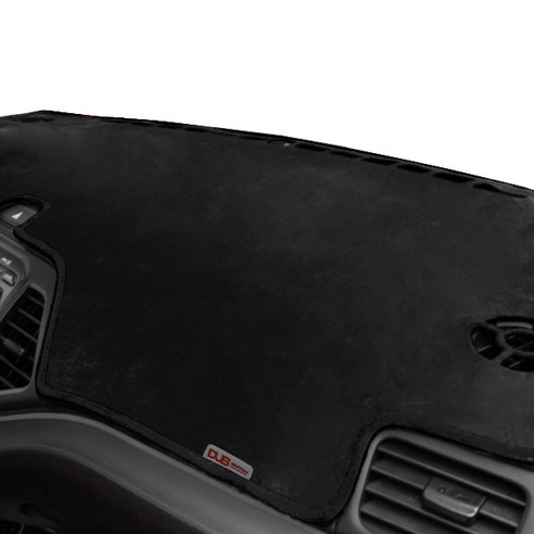 DUB 차량용 골드 에디션 벨벳 대쉬보드커버 블랙 원단 블랙 라인, 아우디 Q3 2012년형