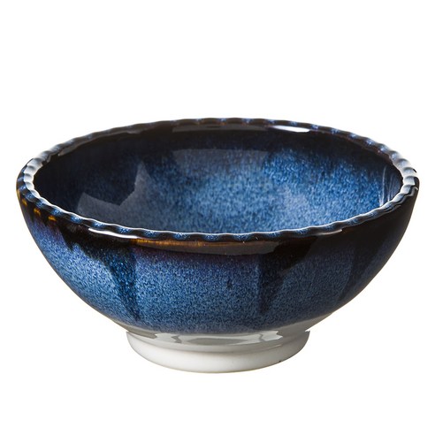 아이토 릿지 샐러드볼 13cm, 네이비, 1개