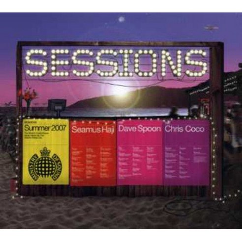 VARIOUS - SESSIONS SUMMER 2007 영국수입반, 3CD