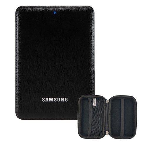 삼성전자 외장하드 J3 + 파우치, 3TB, 블랙