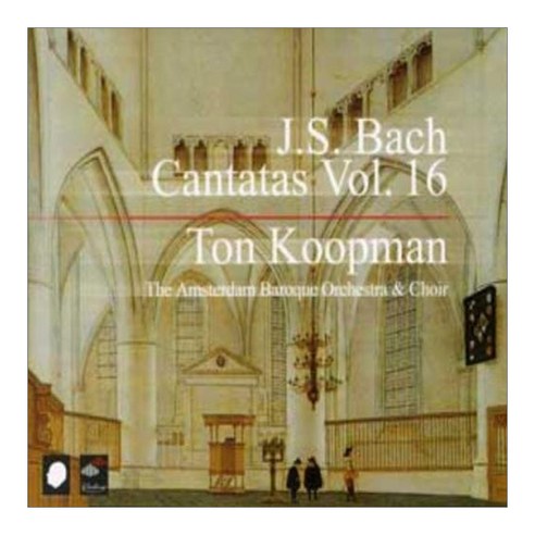 톤 쿠프만 - 바흐 : 칸타타 전집 Vol.16 EU수입반, 1CD