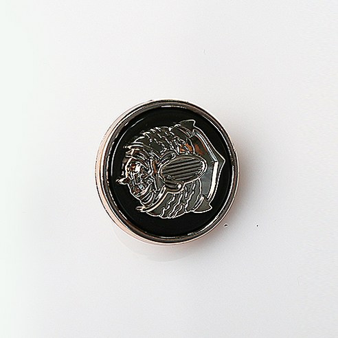 HR빅버튼 팔리키르 단추 NO1 25mm, 혼합 색상, 4개입