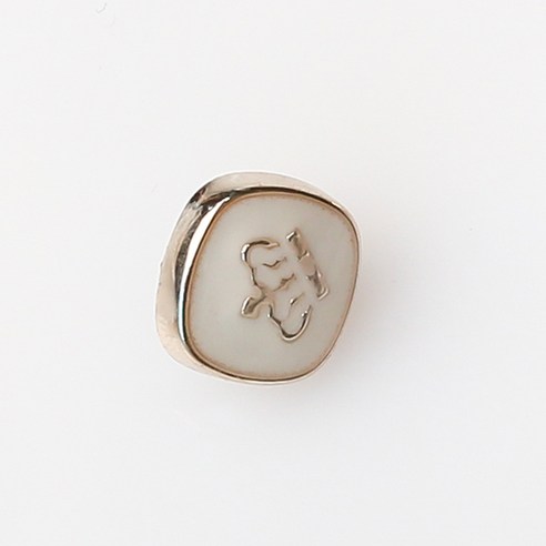 HR빅버튼 나소 NO17 단추 10mm, 혼합 색상, 8개입