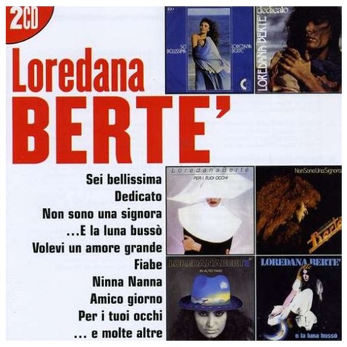 LOREDANA BERTE - I GRANDI SUCCESSI EU수입반, 2CD