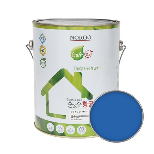 순앤수 항균 DIY 페인트 4L, NR9037, 1개