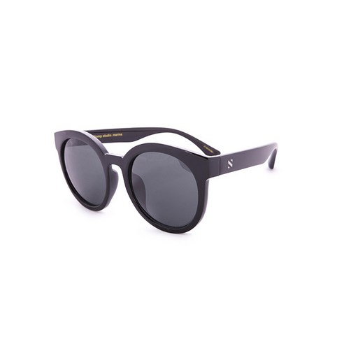 Stumpstudio 패션미러 스포츠 선글라스 Marina STMA1603B01, CARLZEISS Black Tint Mirror