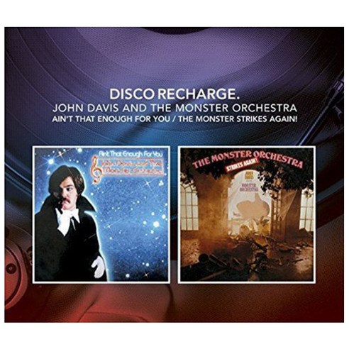 JOHN DAVIS & THE MONSTER ORCHESTRA - DISCO RECHARGE DELUXE EDITION 영국수입반, 2CD