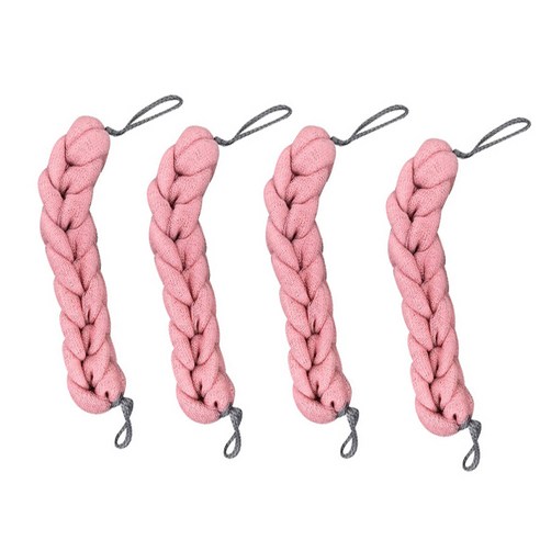 에이비엠 모던꽈베기샤워타올, 핑크, 4개