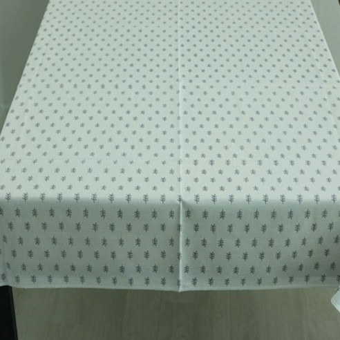 Noland 데이지 방수 테이블 커버, 화이트, 90 x 140 cm