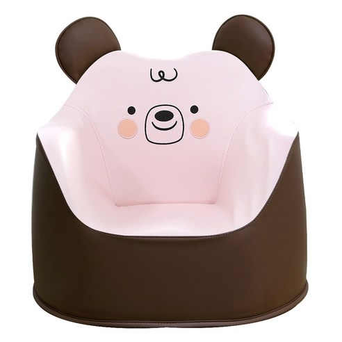 리에또 베이비 프리미엄 쇼파 1인용, 핑크베어