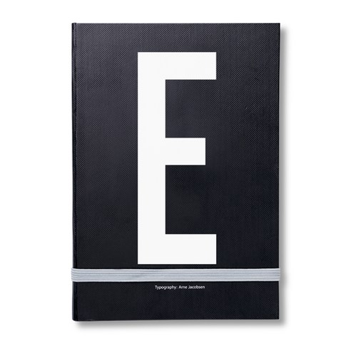 디자인레터스 알파벳 노트북, E, 1개