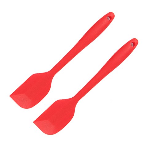 아이메이트 실리콘주걱 소, 레드, 2개