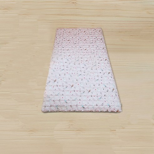 편백아트 3D매쉬 분리형매트, 산토끼핑크