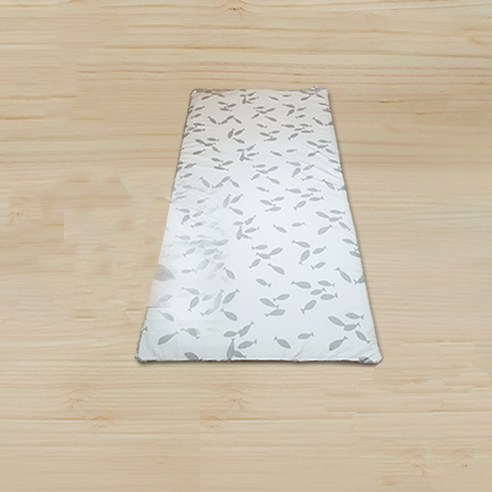 편백아트 3D매쉬 분리형매트, 물고기의꿈 화이트