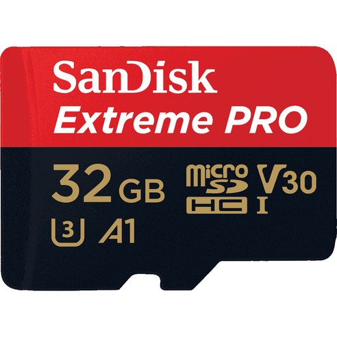 샌디스크 익스트림 프로 마이크로 SD카드 SDSQXCG, 32GB