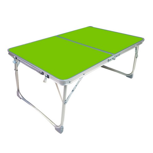 아리코 휴대용 접이식 테이블, 플라스틱캡 그린