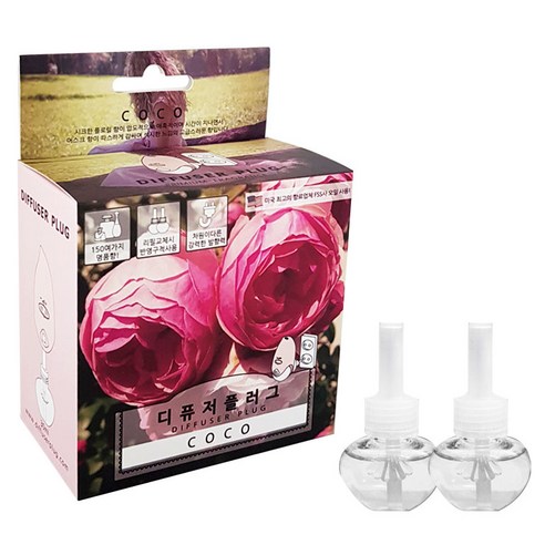 디퓨저플러그 디퓨저 리필 2p, B_07.COCO, 30ml