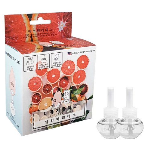 디퓨저플러그 디퓨저 리필 2p, B_06.헤스페리데스, 30ml