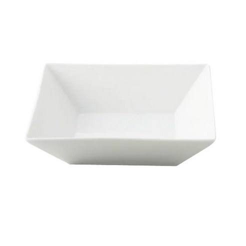 레벤쿠첸 오다도기 센단 정사각 볼 16cm, 화이트, 1개