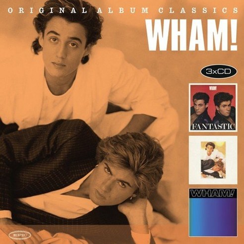 WHAM! - ORIGINAL ALBUM CLASSICS EU수입반, 3CD