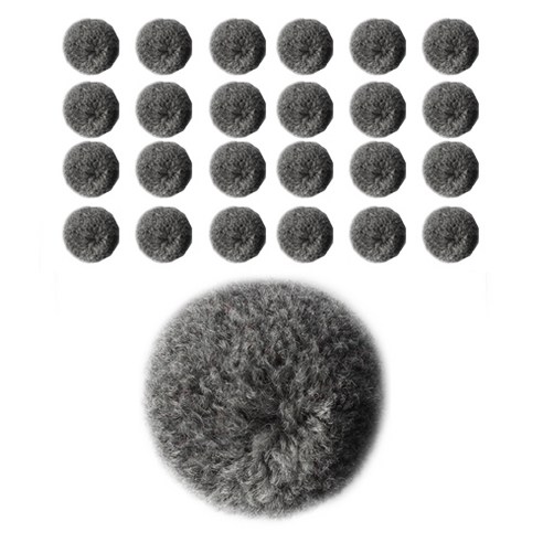 현글로벌 패션포인트 PartIII 폼폼이 방울 장식 20 mm, NO 18, 25개