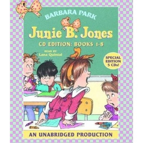 Junie B. Jones CD Edition: Books 1-8 (Unabridged), Listening Library ...