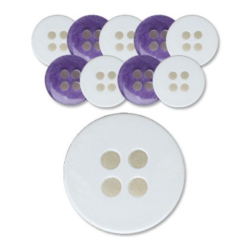 패션포인트 로고민자 단추 10mm, 077, 10개입