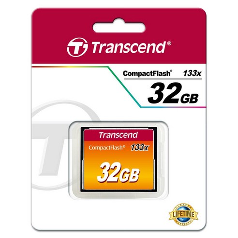 트랜센드 CF 133배속 메모리카드 TS32GCF133, 32GB, 1개