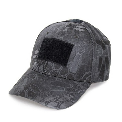 위에마이 벨크로 베이스볼 모자, Snake Camo Black