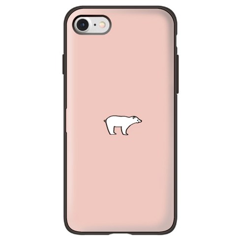 스토리너스 무서운빽곰 미러카드 휴대폰 케이스