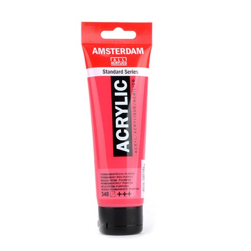 암스테르담 아크릴물감 348 PermanentRedPurple, 120ml, 1색