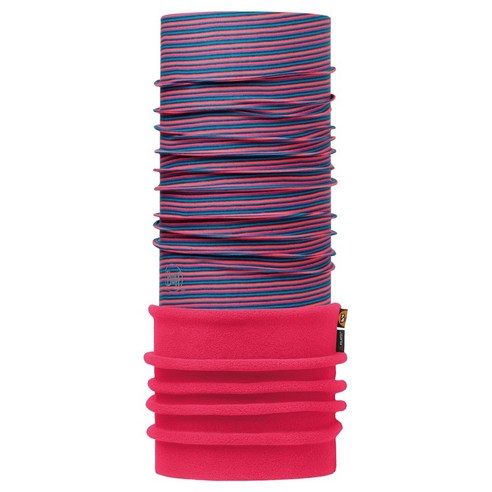 버프 폴라 넥웨어, PINK FLUOR STRIPES + PINK FLUOR