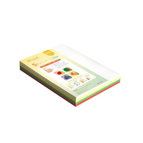 종이문화 스타일리쉬 시즌 색상지 80g 359 SS winter, A5, 260매