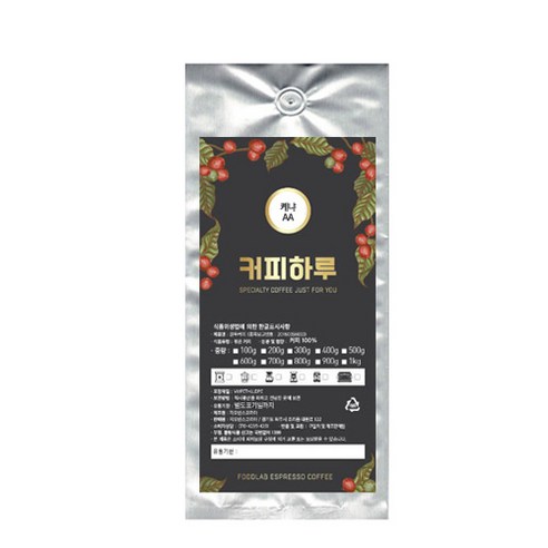커피하루 케냐AA, 더치커피, 1000g
